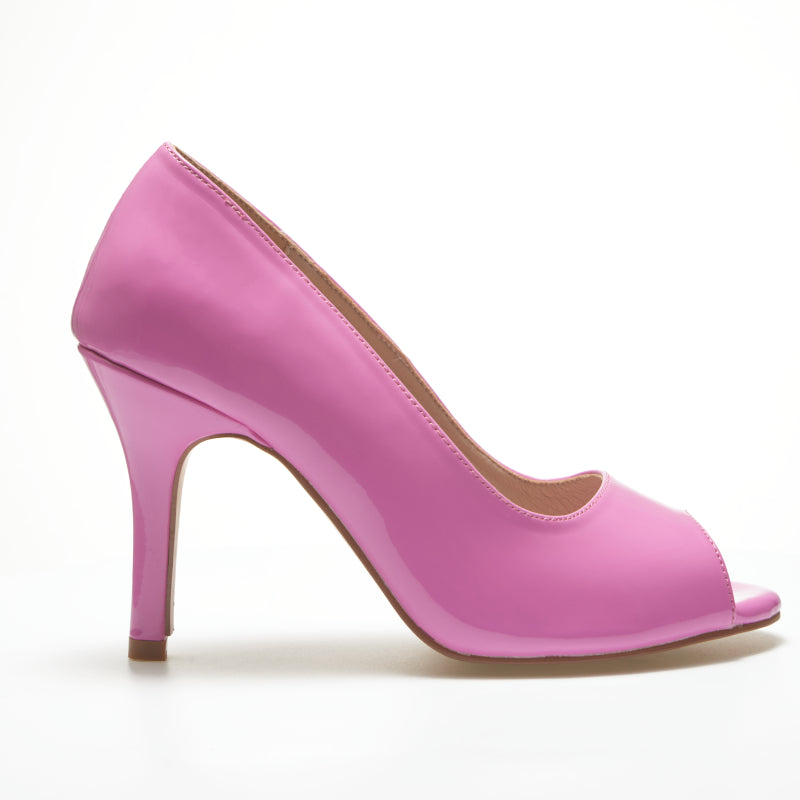 Bouge Moi Peep Toe Pump Pink