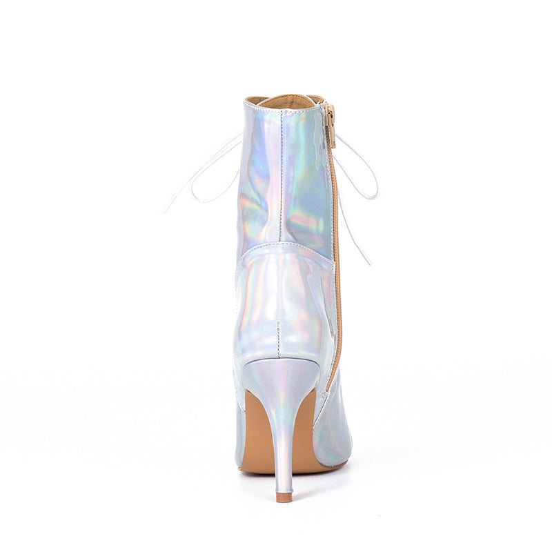 Bouge Moi Dance Shoes Silver back