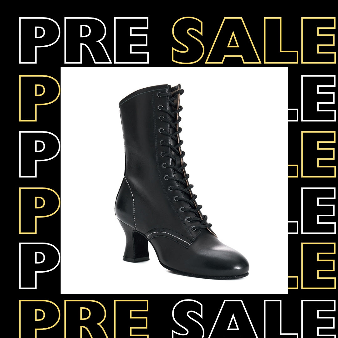 Pre-Order | Chicago - Black Character Boot Professional Character Shoes